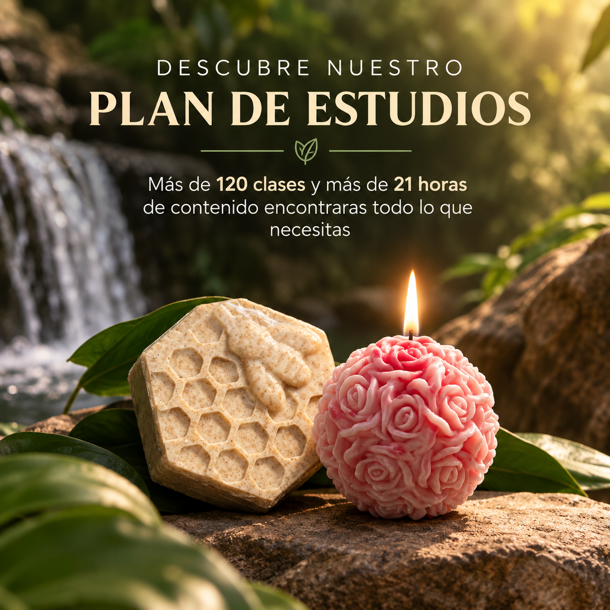 Curso Online de Velas y Jabones Artesanales con módulo especial de Velas Navideñas OFERTA 3x1