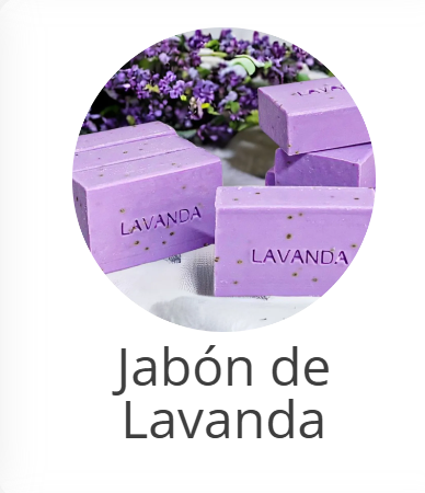 Jabón Medicinal:

Relajante y aromático, calma la piel mientras limpia suavemente. Perfecto para un baño reparador que deja la piel suave y perfumada con un toque de serenidad.