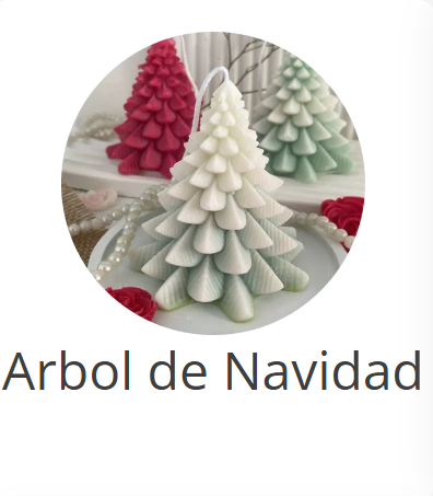 Técnica de Arbol de Navidad:
Elegante y festivo, adornado con velas aromáticas que iluminan y llenan el ambiente de calidez y espíritu navideño.